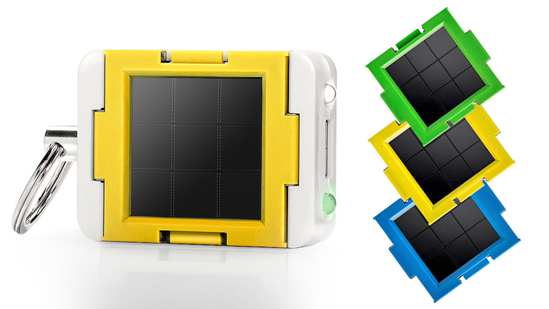 Illustration for article titled Daisy-Chain This Keychain Solar Battery's Panels For Faster Charges